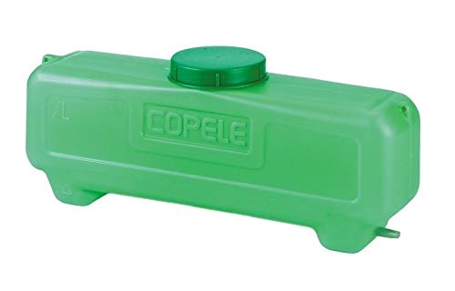 COPELE Deposito Rectangular con Filtro, Verde, 46x11x18 cm, 30729