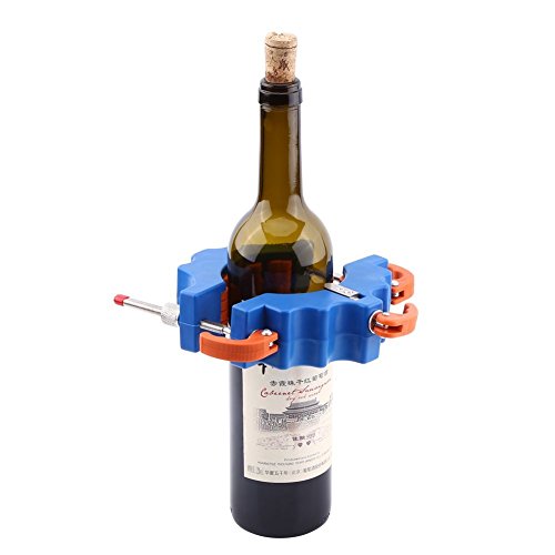 Cortador de Botellas Duradera de cristal de la máquina de corte de la botella de cerveza del vino fácil de crear arte funcional, ideal para hacer regalos