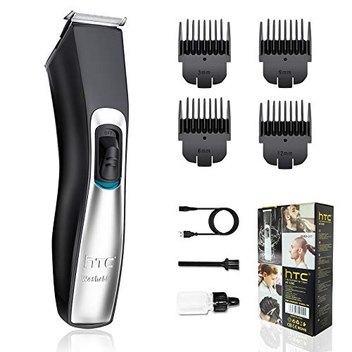 Cortapelos Profesional Hombre, Máquina Cortar Pelo Inalámbrico, Recortadora de Cabello para Hombres, Recortador Pelo Barba Eléctrica IPX7 Impermeable USB Recargable