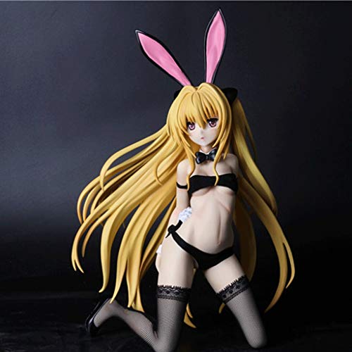 CQ To Love-RU Oscuridad: Oscuridad de Oro Conejito versión (versión Encaje) 1/4 Escala Anmie Figura de Colección Estatua de la Serie Animotion Toys