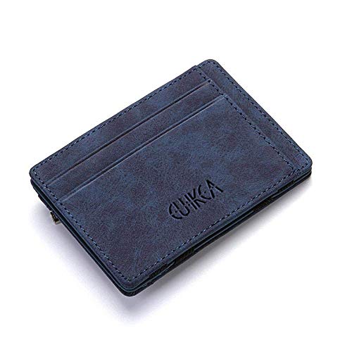 Creativa PU Carpeta mágica, Carpeta de los Hombres de, Monedero, Ranura for Tarjeta bancaria, Pequeño Cremallera Monedero, 10.5cm * 7.5cm 2 SHIYUE (Color : 3, Size : 10.5cm*7.5cm)