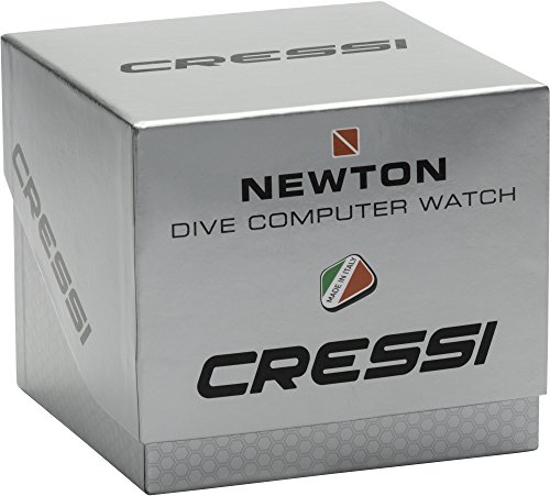 Cressi Newton Titanium Ordenador de Buceo, Adultos Unisex, Negro/Azul, Talla Única