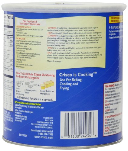 Crisco Manteca Vegetal 1,36 Killogram