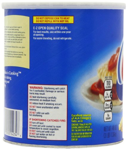 Crisco Manteca Vegetal 1,36 Killogram