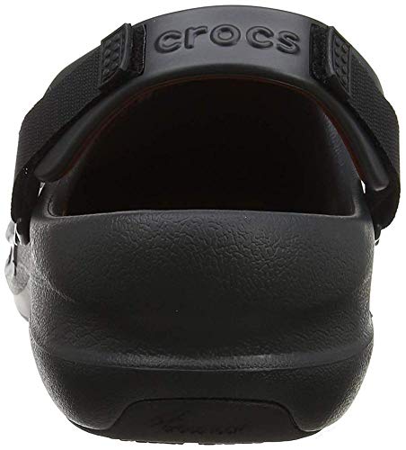 Crocs Bistro, Zuecos Unisex Adulto, Negro (Black), 38/39 EU