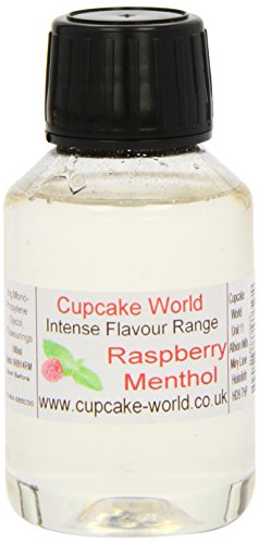 Cupcake World Aromas Alimentarios Intenso Frambuesa Y Mentol Total: 100 ml