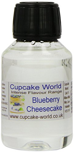 Cupcake World Aromas Alimentarios Intenso Tarta de Queso con Arándanos - 100 ml