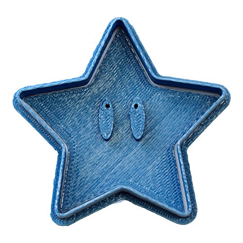 Cuticuter Estrella Mario Bros Cortador de Galletas, Azul, 8x7x1.5 cm