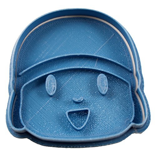 Cuticuter Pocoyo Pack Cortador de Galletas, Azul, 16x14x1.5 cm, 5 Unidades