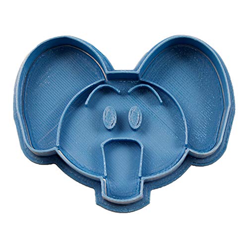 Cuticuter Pocoyo Pack Cortador de Galletas, Azul, 16x14x1.5 cm, 5 Unidades