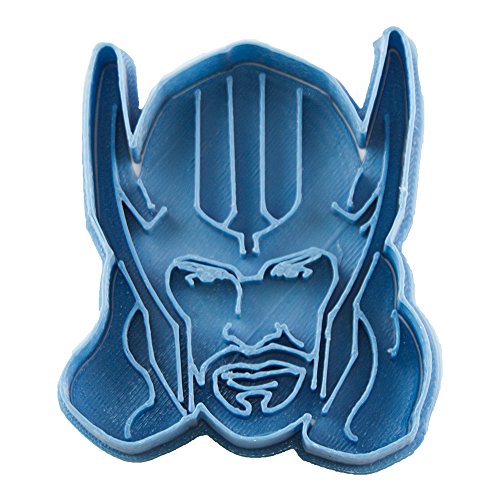 Cuticuter Superheroes Marvel Pack Cortador de Galletas, Azul, 16x14x1.5 cm, 5 Unidades