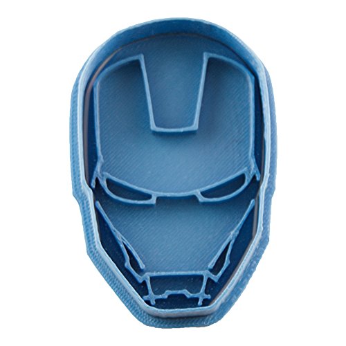 Cuticuter Superheroes Marvel Pack Cortador de Galletas, Azul, 16x14x1.5 cm, 5 Unidades