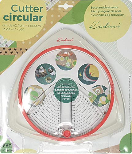 Cutter circular para hacer círculos perfectos de diferentes diámetros