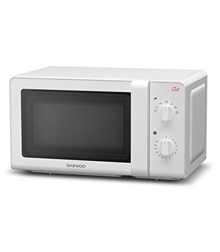 Daewoo KOG-6F27 Microondas, 20 litros, con grill, color blanco, 700 W