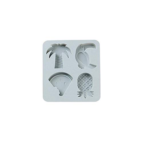 Da.Wa Lianfeng Coconut Tree Fruit Molde Para Pastel de Silicona Herramientas Para Hornear Herramientas Para Hornear DIY Utensilios de Cocina (dos para la venta)