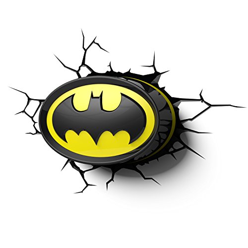 DC Comics 3DLIGHTFX - Lámpara 3D Batman Logo en 3D