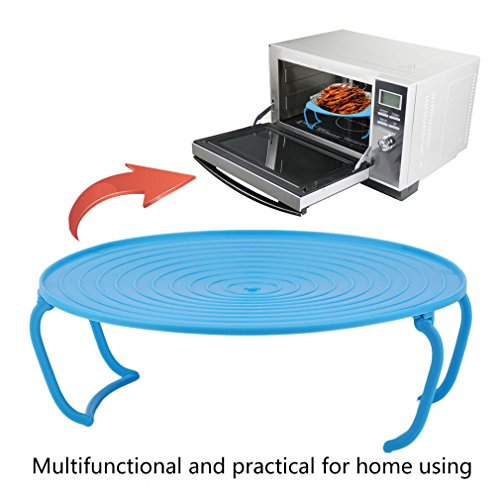 DDGE DMMS bandeja de soporte para microondas apilador tapa fría horno calefacción bandeja de vapor bandeja para hogar cocina decoración