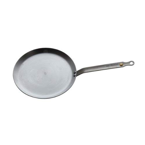 DE BUYER 5615.24 Mineral B Element - Sartén para Crepes (chapada en Acero, 24 cm)