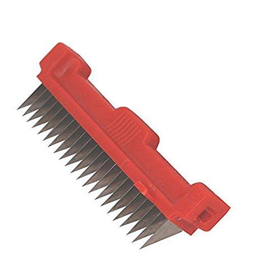 DeBuyer Julienne Blade Peine de corte para cortador de verduras Mandolina Ultra, Acero, Rojo