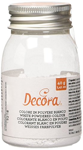 Decora Colorante Blanco En Polvo (E171) 40 g