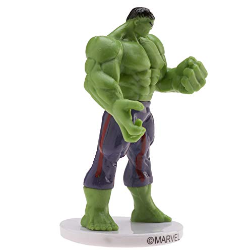 Dekora-347169 Decoracion para Tartas con la Figura de Hulk de 9 cm, Color verde (347169)