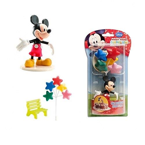 Dekora - Decoracion para Tartas con la Figura de Mickey Mouse de PVC