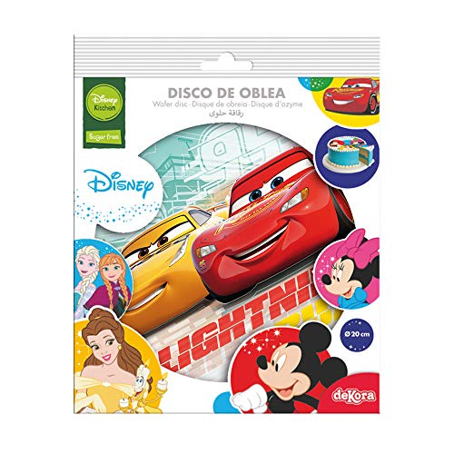 Dekora - Disney Pixar Car Decoracion Tartas de Cumpleaños, 20 cm, Multicolor, 114379