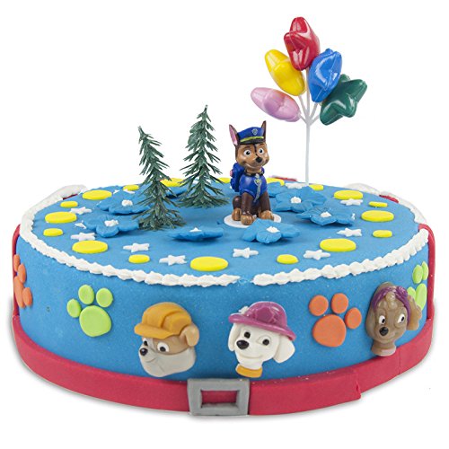 Dekora - Figuras para Tartas Infantiles de Marshall Patrulla Canina