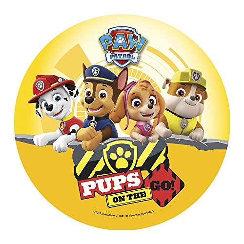 Dekora - Paw Patrol Decoracion Tartas de Cumpleaños, 20 cm, Multicolor, 160129