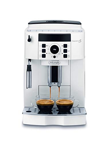 De'Longhi ECAM 21.110.W Cafetera automática, 1450 W, 1.8 litros, plástico, Blanco