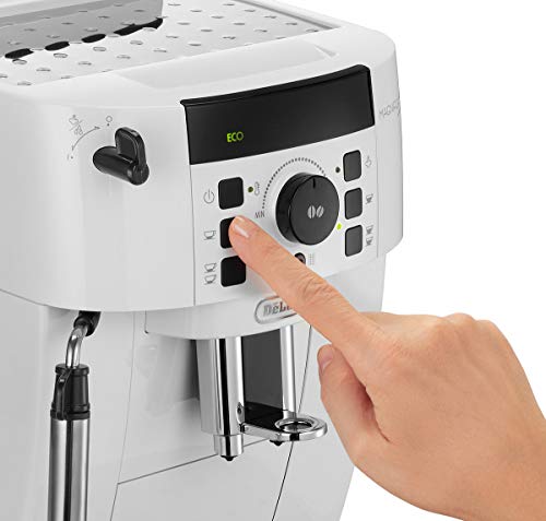 De'Longhi ECAM 21.110.W Cafetera automática, 1450 W, 1.8 litros, plástico, Blanco