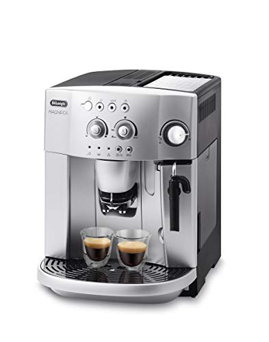 De'longhi Magnifica Esam 4200.S - Cafetera superautomática, 1450w, sistema cappuccino, capacidad 1,8l, 15 bares presión, plateado