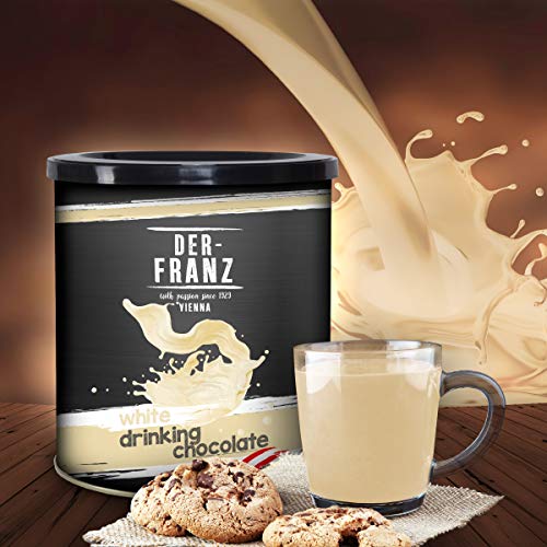 Der-Franz - Chocolate blanco a la taza, 2 x 500 g