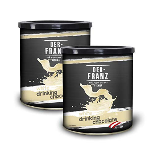 Der-Franz - Chocolate blanco a la taza, 2 x 500 g