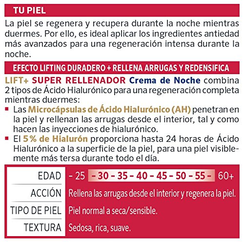 Diadermine - Lift+ Super rellenador Crema de Noche - 50 ml