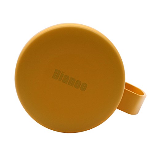 Dianoo Jarra De Jarra De Espuma De Acero Inoxidable Jarra Humeante Adecuada Para Café Latte Y Leche Con Espuma 350ml Amarillo