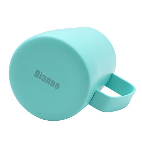 Dianoo Jarra De Jarra De Espuma De Acero Inoxidable Jarra Humeante Adecuada Para Café Latte Y Leche Con Espuma 350ml Azul