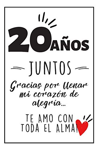 Diario Personal: Regalos Para Bodas De Porcelana - Cuaderno De Notas - Regalo De Aniversario Para Novio, Novia, Esposo, Esposa, Mujer u Hombre - Celebrando 20 Años