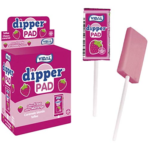 Dipper Pad - caramelo masticable con palo - VIDAL - 100 Unidades