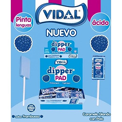 DIPPER PAD - PINTALENGUAS - FRAMBUESA - 100 UNIDADES.