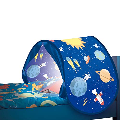 Direct TV Outlet Sleepfun Tent Original Visto en TV Tienda de campaña para la habitación Carpa Infantil Plegable y con Luz Juguete para niños (Color Azul)