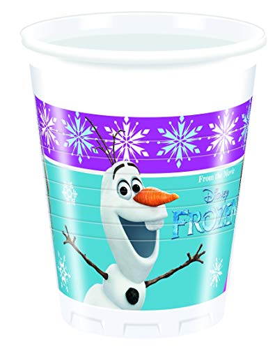 Disney Frozen - Juego de accesorios para fiesta (36 piezas, platos, vasos, servilletas, para 8 niños), diseño de Frozen