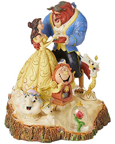 Disney Traditions Figurillas Decorativas con Diseño Tradition, Resina, Multicolor, 19 x 1.1 cm