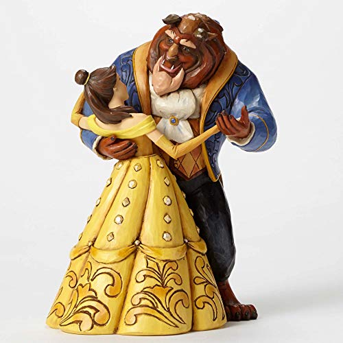 Disney Traditions Moonlight Vals Estatuilla de (Belle y The Bestia) 4049619 25 Aniversario Pieza Nuevo 2016