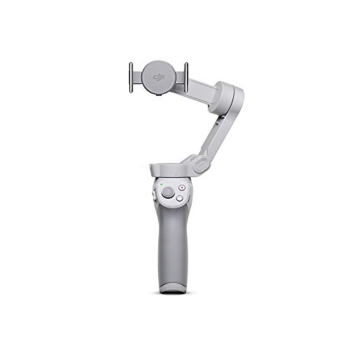 DJI OM 4 - Estabilizador de 3 Ejes para Smartphone, Diseño Magnético, Plegable y Portátil, DynamicZoom, CloneMe, Timelapse, Control Gestual, Modo Spin, Modo Story, Slow Motion, Panorama