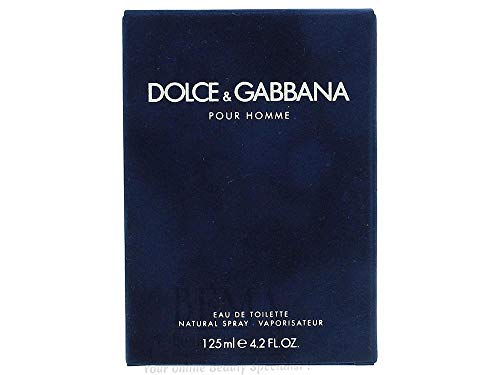 Dolce & Gabbana Pour Homme, Agua de Tocador con Vaporizador para hombre, 125 ml