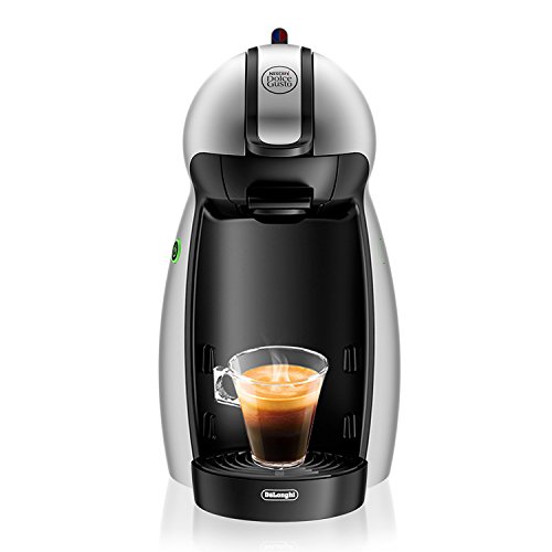 Dolce Gusto Piccolo EDG201.S - Cafetera de cápsulas, 15 bares de presión, color plateado