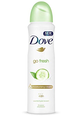 Dove Desodorante Antitranspirante Pepino y té verde, Pack de 1 x 200 ml