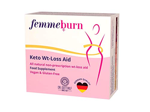 Dr. Gotthilf 1927 Femmeburn | Quemador De Grasa Para Mujeres | Píldoras Keto Para Pérdida De Peso| Supresor Del Apetito | Quemagrasa Natural | 60 Cápsulas Veganas