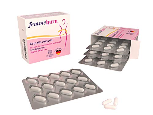 Dr. Gotthilf 1927 Femmeburn | Quemador De Grasa Para Mujeres | Píldoras Keto Para Pérdida De Peso| Supresor Del Apetito | Quemagrasa Natural | 60 Cápsulas Veganas